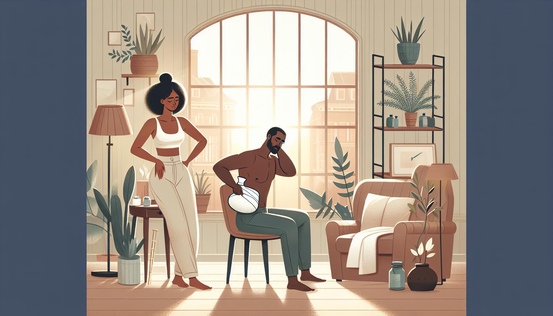 Kam s bolestí zad: Kdy navštívit lékaře a jak si pomoci doma