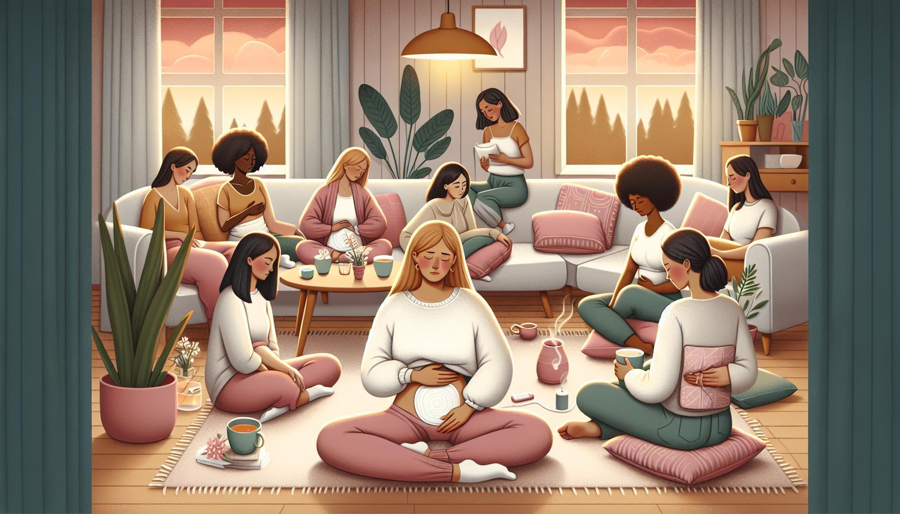 Co dělat kvůli náhlé bolesti v podbřišku kvůli menstruaci: Jak si rychle pomoci