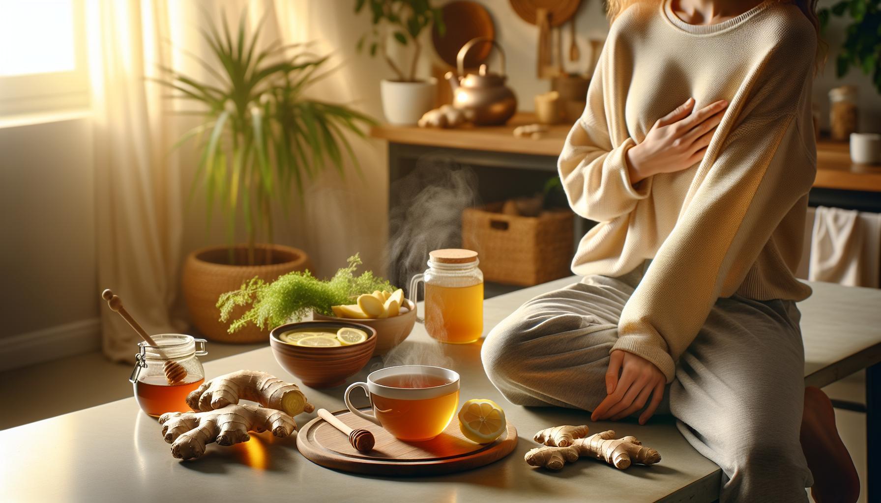 Co na bolest břicha zázvorový čaj: Okamžitá úleva a osvědčené rady