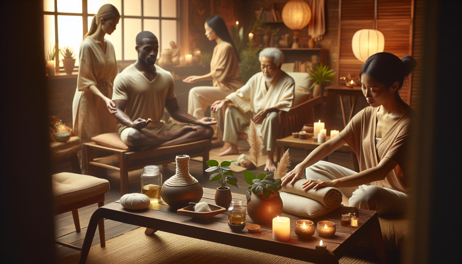 Babské rady: Tradiční postupy na podporu úlevy