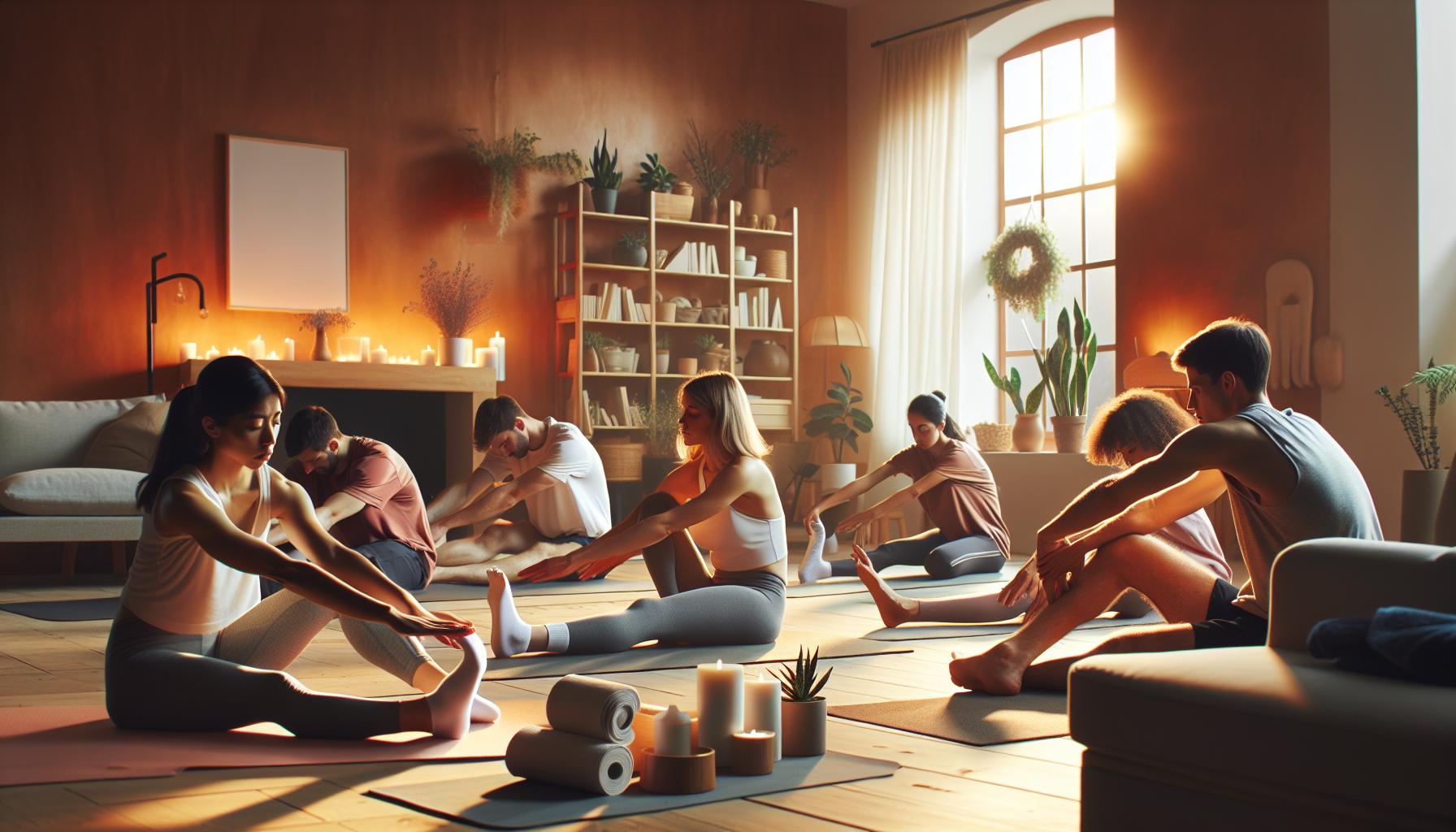 Cvičení a strečink pro zmírnění bolesti šlach