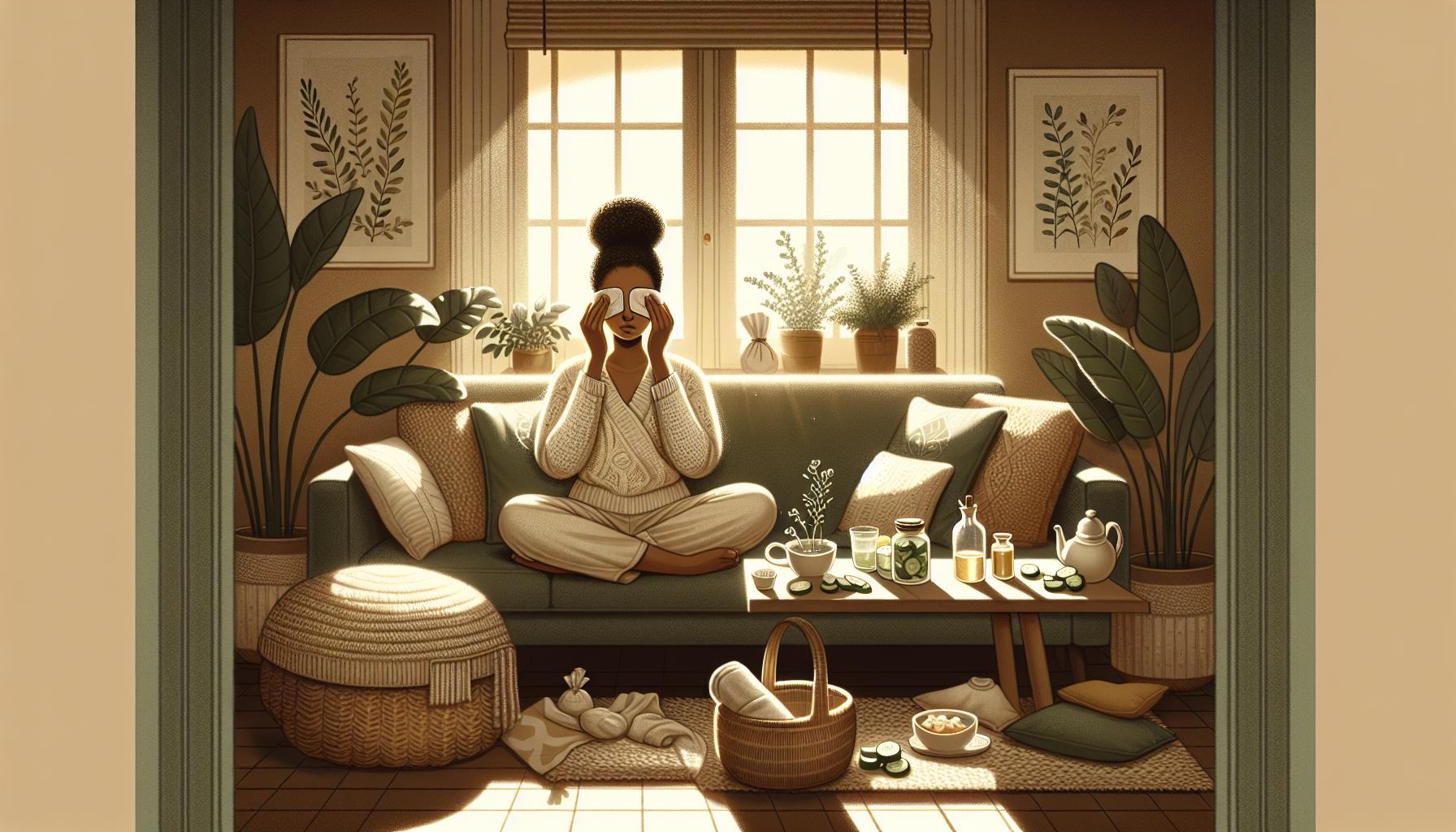 Účinné domácí prostředky na úlevu od únavy očí