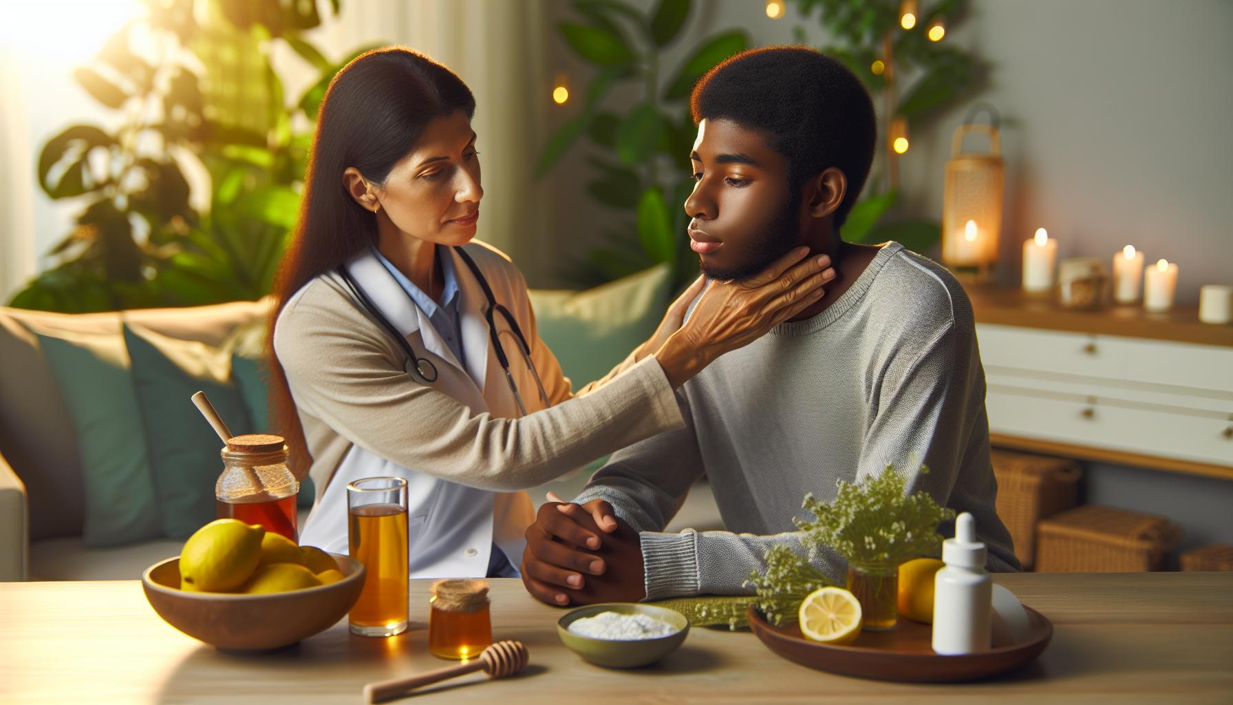 Jaké jsou běžné příznaky bolestí v krku?