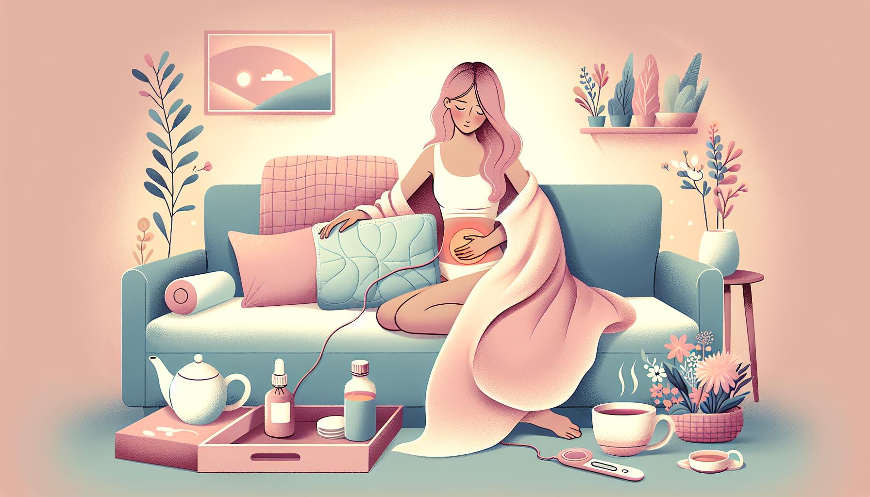 Jaké jsou příznaky menstruačních bolestí?