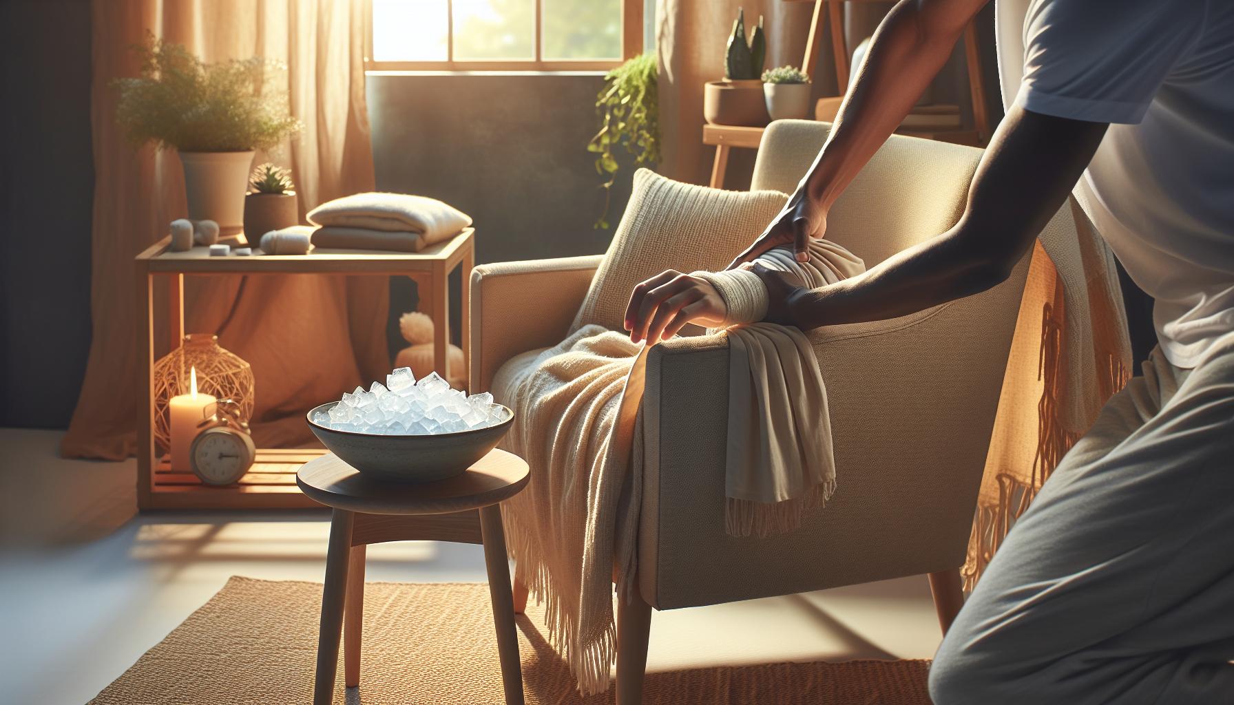 Kdy a jak používat ledování pro úlevu od bolesti