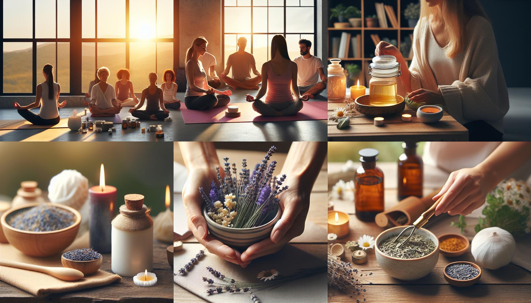 Úlevové strategie: Přírodní léčebné metody