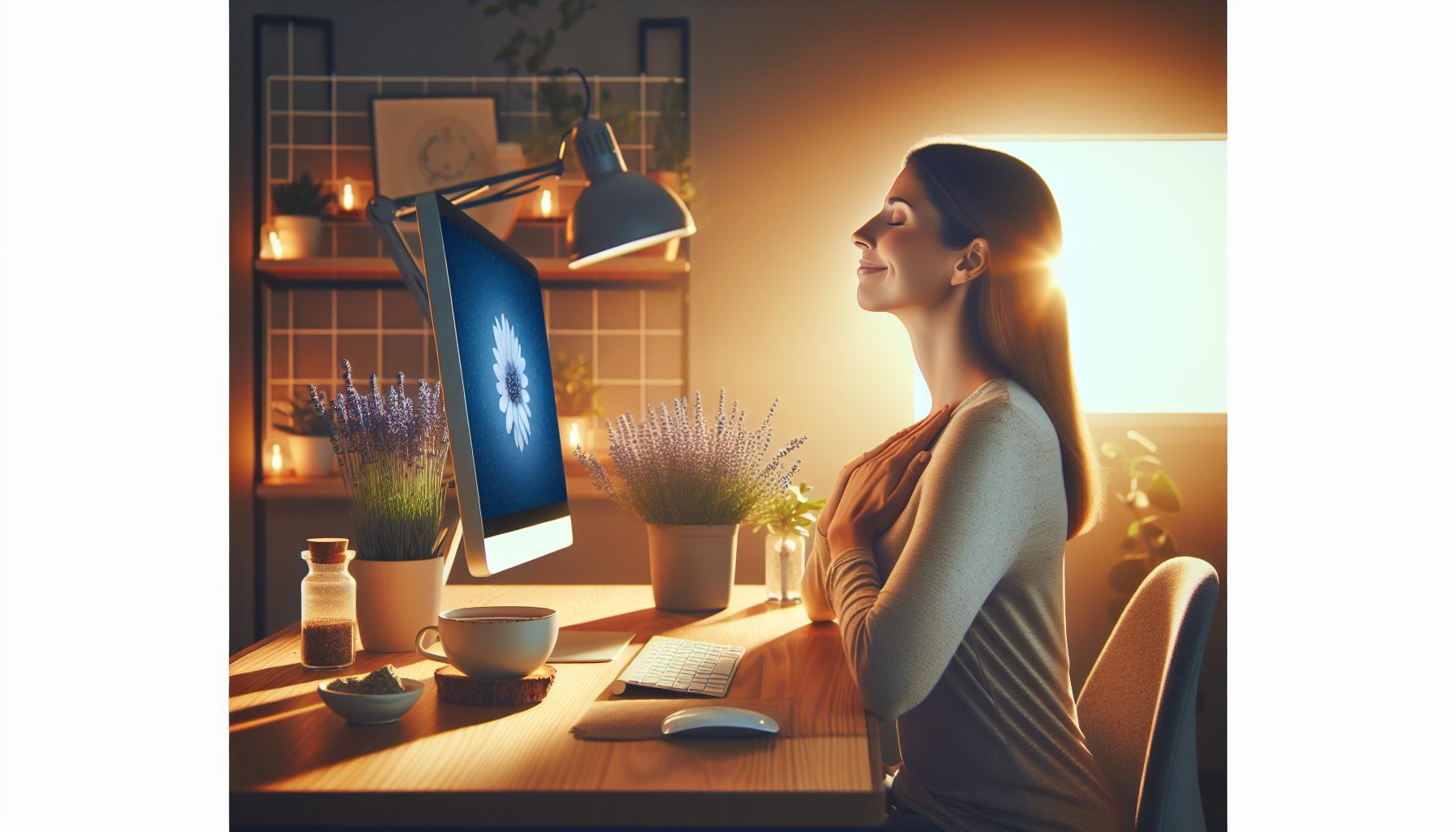 Prevence bolestí hlavy při používání počítače