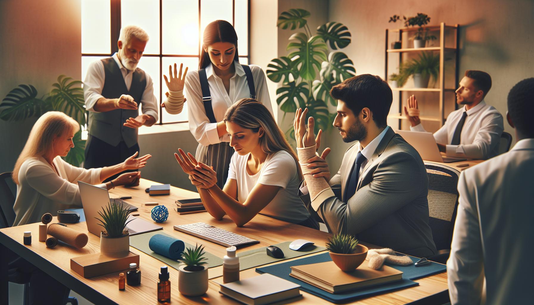 Prevence bolestí rukou v pracovním prostředí