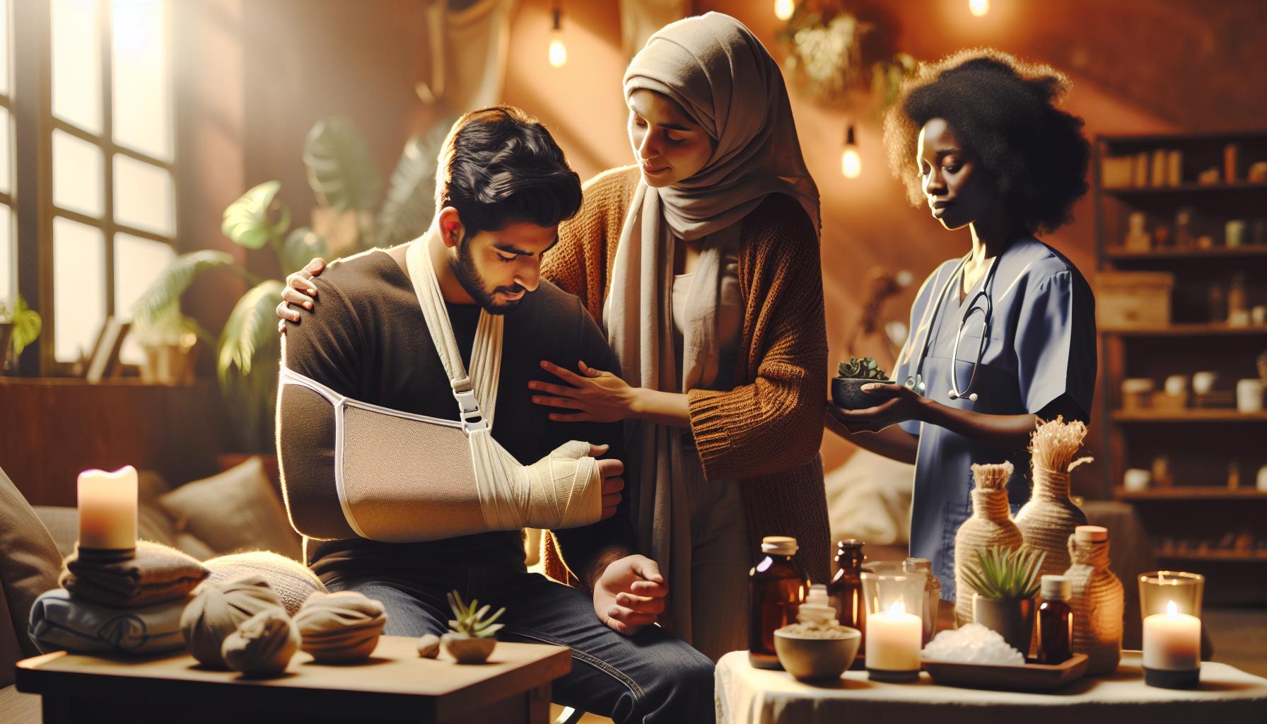 První pomoc při zlomenině: krok za krokem