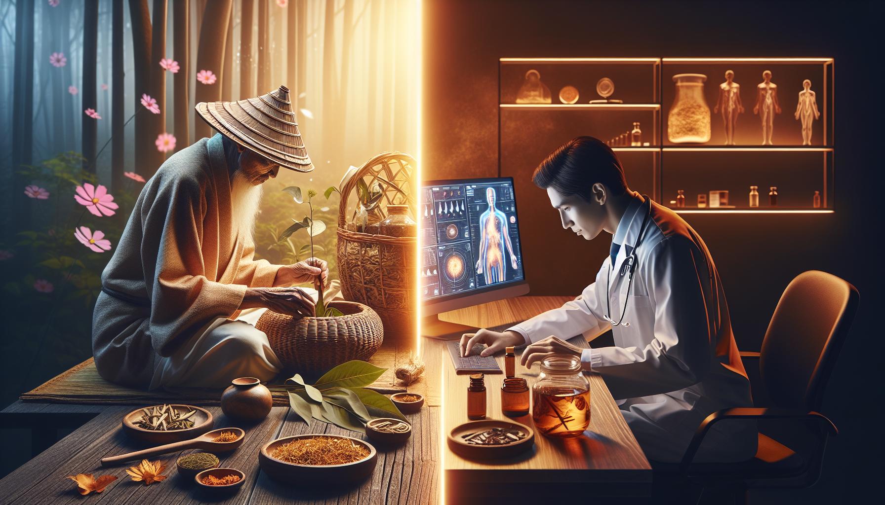 Srovnání tradičních a moderních metod léčby