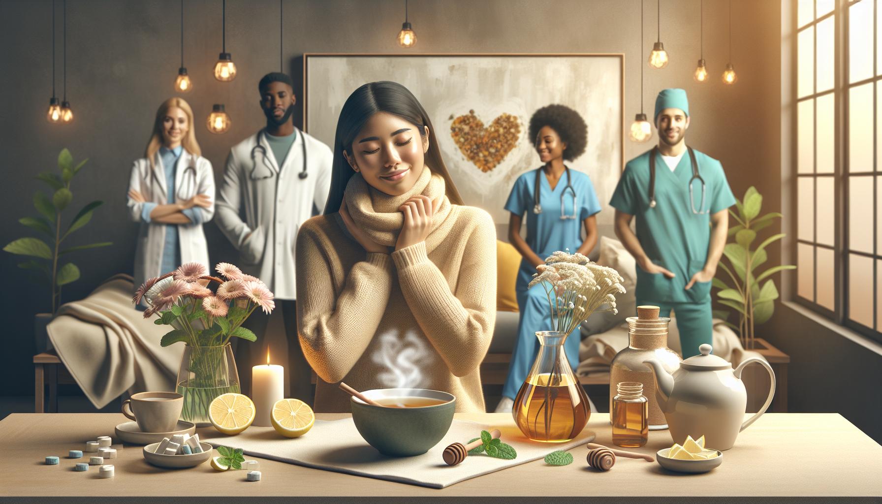 Co způsobil chřipkový virus a bolest v krku?