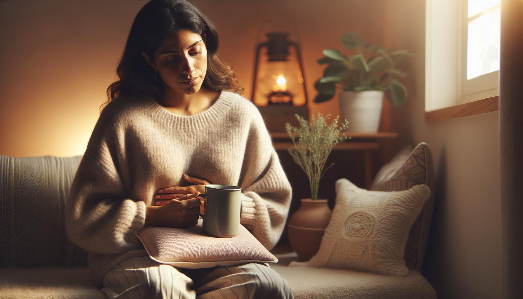 Co způsobuje náhlou bolest v podbřišku během menstruace?